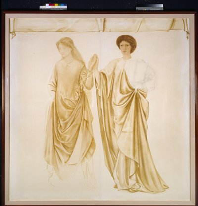 The Two Wives of Jason, before 1872 by Edward Burne Jones